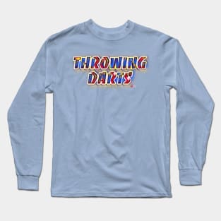 Throwing Darts: Hipster Golf Long Sleeve T-Shirt